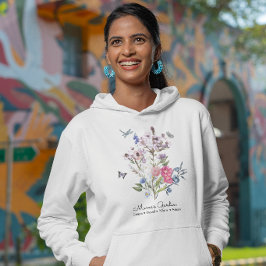 Personalisierter Mama-Garten Hoodie