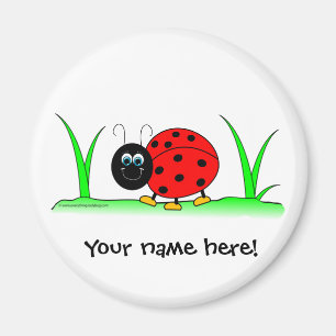 Personalisierter Marienkäfer-Magnet Magnet