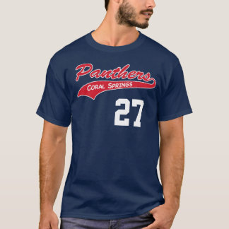 Personalisierter Marine-Panther-T - Shirt