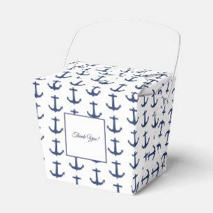 Personalisierter maritimer Themenparty-Geschenkkar Geschenkschachtel