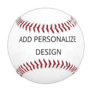 Personalisierter maßgeschneiderter Baseball – Füge