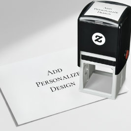 Personalisierter Maßstempel 1,5" x 1,5 Permastempel
