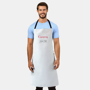 Personalisierter Master-Koch Schürze
