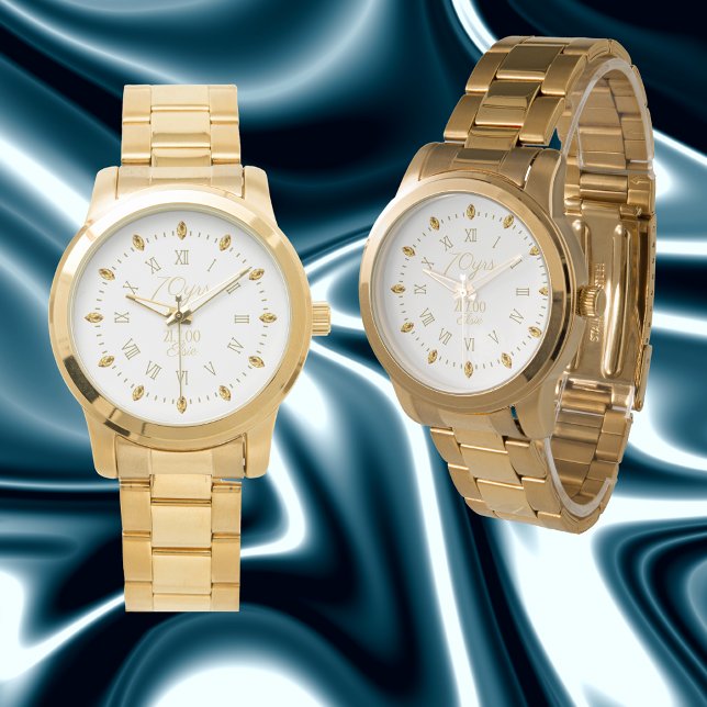 Personalisierter Meilenstein Geburtstagsschau für  Armbanduhr (Von Creator hochgeladen)