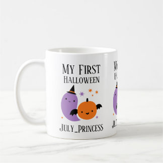 Personalisierter mein erster Halloween-Schmuck Kaffeetasse