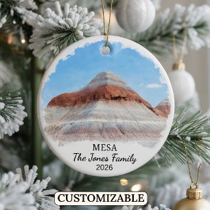 Personalisierter Mesa-Schmuck, Maßgeschneiderter A Keramik Ornament