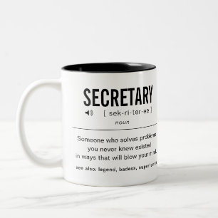 Personalisierter Minister Funny Zweifarbige Tasse