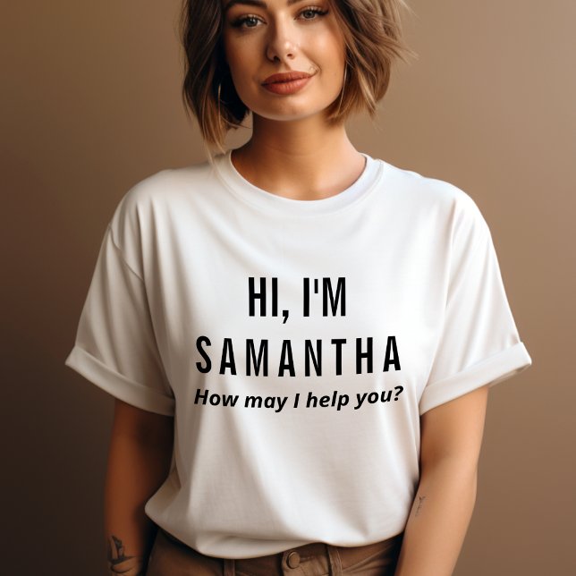 Personalisierter Mitarbeiter Einheitlicher T - Shi Tri-Blend Shirt (Von Creator hochgeladen)