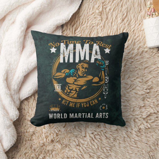 Personalisierter MIXED MARTIAL ARTS-Kissen Kissen (Decke)