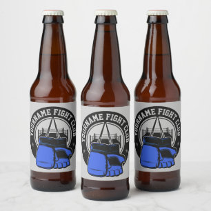 Personalisierter MIXED MARTIAL ARTS Mixed Martial  Bierflaschenetikett