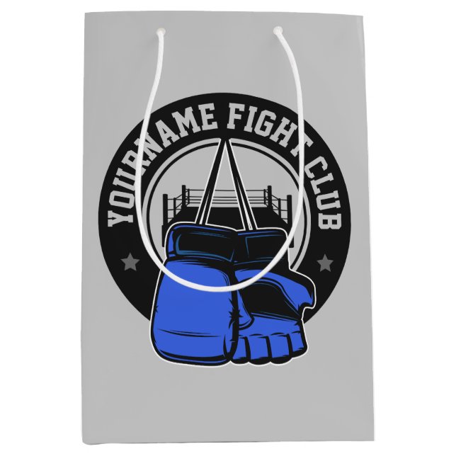 Personalisierter MIXED MARTIAL ARTS Mixed Martial  Mittlere Geschenktüte (Vorderseite)