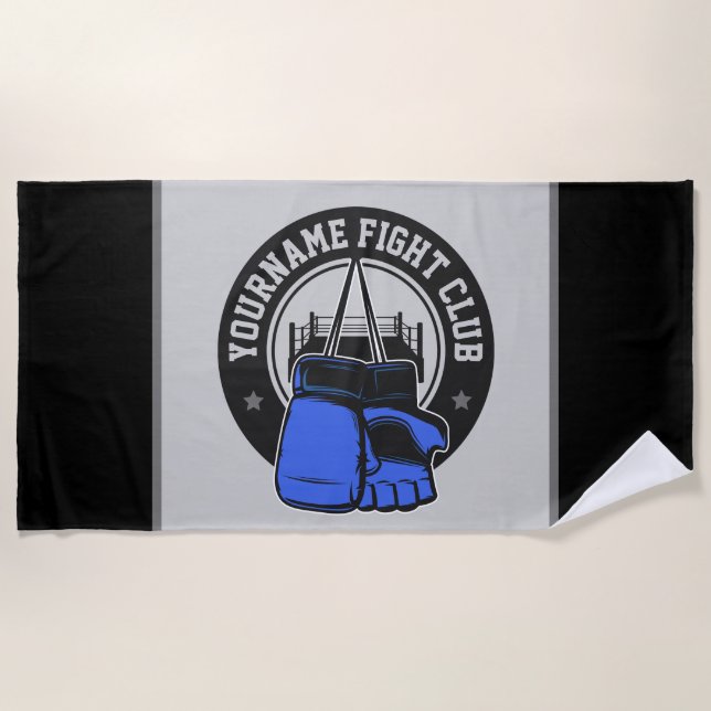 Personalisierter MIXED MARTIAL ARTS Mixed Martial  Strandtuch (Vorderseite)