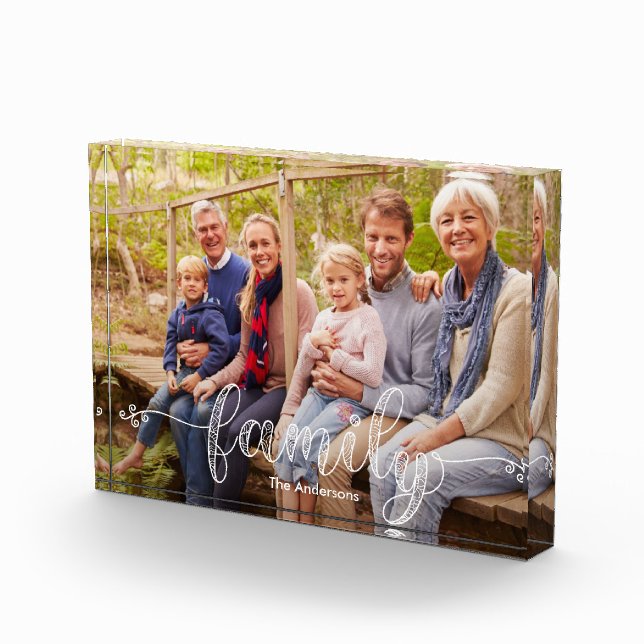Personalisierter, moderner Familienstreit Foto (Rechts)