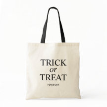 Personalisierter, moderner Halloween Trick oder Tr