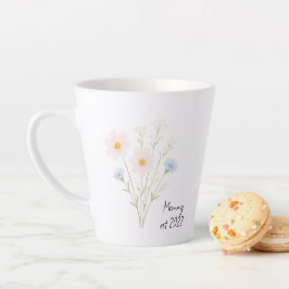 Personalisierter Mommy Est. Tasse mit Pastel-Wildb