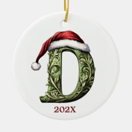 Personalisierter Monogram Weihnachtsschmuck