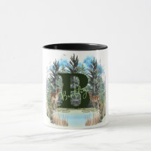 Personalisierter Monogramm-Buchstaben B