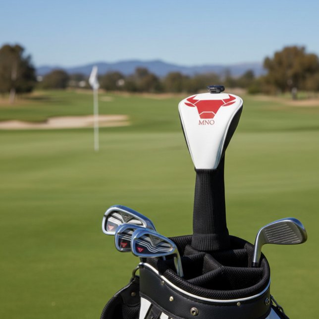 Personalisierter Monogramm-Golf Golf Headcover (Von Creator hochgeladen)