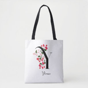 Personalisierter Monogramm Name Totbeutel - Buchst Tasche