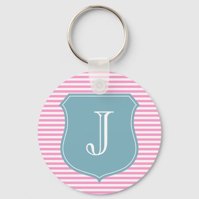 Personalisierter Monogramm-Schlüsselanhänger | Anf Schlüsselanhänger (Vorderseite)