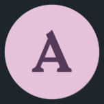 Personalisierter Monogramm-Umschlag Aufkleber<br><div class="desc">Das sind personalisiert schön bedruckte Monogramme,  die für Ihren besonderen Tag individuell angepasst werden können. Dies ist am besten für Hochzeitseinladungen,  RSVP-Karten und andere Produkte,  die zu diesem Design passen.</div>