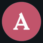 Personalisierter Monogramm-Umschlag Aufkleber<br><div class="desc">Das sind personalisiert schön bedruckte Monogramme,  die für Ihren besonderen Tag individuell angepasst werden können. Dies ist am besten für Hochzeitseinladungen,  RSVP-Karten und andere Produkte,  die zu diesem Design passen.</div>