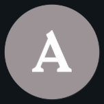 Personalisierter Monogramm-Umschlag Aufkleber<br><div class="desc">Das sind personalisiert schön bedruckte Monogramme,  die für Ihren besonderen Tag individuell angepasst werden können. Dies ist am besten für Hochzeitseinladungen,  RSVP-Karten und andere Produkte,  die zu diesem Design passen.</div>