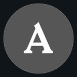 Personalisierter Monogramm-Umschlag Aufkleber<br><div class="desc">Das sind personalisiert schön bedruckte Monogramme,  die für Ihren besonderen Tag individuell angepasst werden können. Dies ist am besten für Hochzeitseinladungen,  RSVP-Karten und andere Produkte,  die zu diesem Design passen.</div>