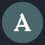 Personalisierter Monogramm-Umschlag Aufkleber<br><div class="desc">Das sind personalisiert schön bedruckte Monogramme,  die für Ihren besonderen Tag individuell angepasst werden können. Dies ist am besten für Hochzeitseinladungen,  RSVP-Karten und andere Produkte,  die zu diesem Design passen.</div>
