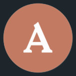 Personalisierter Monogramm-Umschlag Aufkleber<br><div class="desc">Das sind personalisiert schön bedruckte Monogramme,  die für Ihren besonderen Tag individuell angepasst werden können. Dies ist am besten für Hochzeitseinladungen,  RSVP-Karten und andere Produkte,  die zu diesem Design passen.</div>