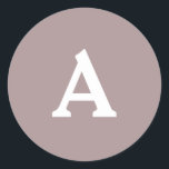 Personalisierter Monogramm-Umschlag Aufkleber<br><div class="desc">Das sind personalisiert schön bedruckte Monogramme,  die für Ihren besonderen Tag individuell angepasst werden können. Dies ist am besten für Hochzeitseinladungen,  RSVP-Karten und andere Produkte,  die zu diesem Design passen.</div>