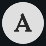 Personalisierter Monogramm-Umschlag Aufkleber<br><div class="desc">Das sind personalisiert schön bedruckte Monogramme,  die für Ihren besonderen Tag individuell angepasst werden können. Dies ist am besten für Hochzeitseinladungen,  RSVP-Karten und andere Produkte,  die zu diesem Design passen.</div>