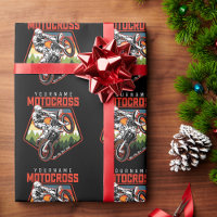 Personalisierter Motocross Racing Dirt Bike Trail