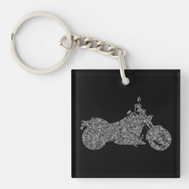 Personalisierter Motorrad-Schlüsselanhänger Schlüsselanhänger (Vorderseite)