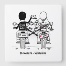 Personalisierter Motorradfahrer-Jubiläumsgeschenk