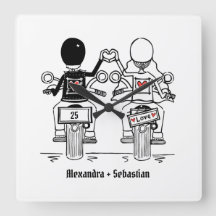 Personalisierter Motorradfahrer-Jubiläumsgeschenk
