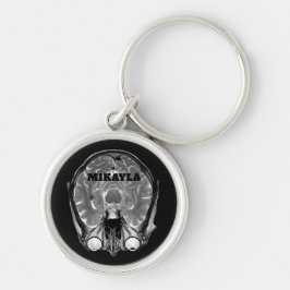 Personalisierter MRI-Gehirnscan-Schlüsselanhänger Schlüsselanhänger