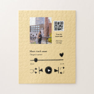 Personalisierter Musikplayer Liebespaar QR-Code Te