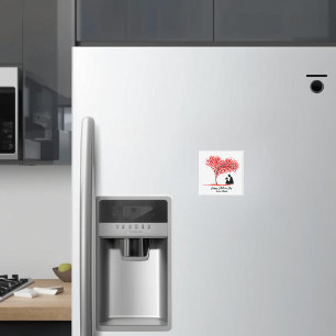 Personalisierter Mutter & Tochter Liebe Magnet