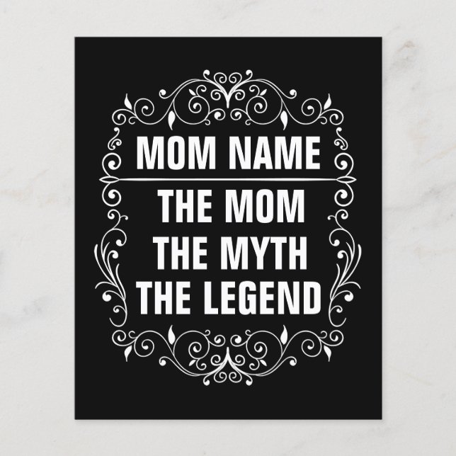 Personalisierter Muttertag (Vorderseite)