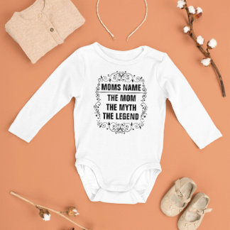 Personalisierter Muttertag Baby Strampler