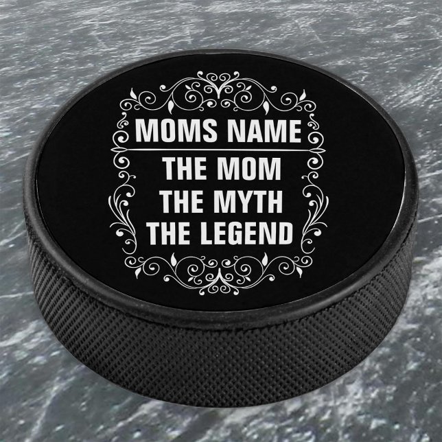 Personalisierter Muttertag Eishockey Puck (Von Creator hochgeladen)