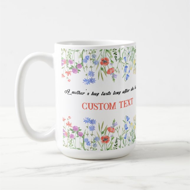 PERSONALISIERTER MÜTTERTAG NAME TASSE (Links)