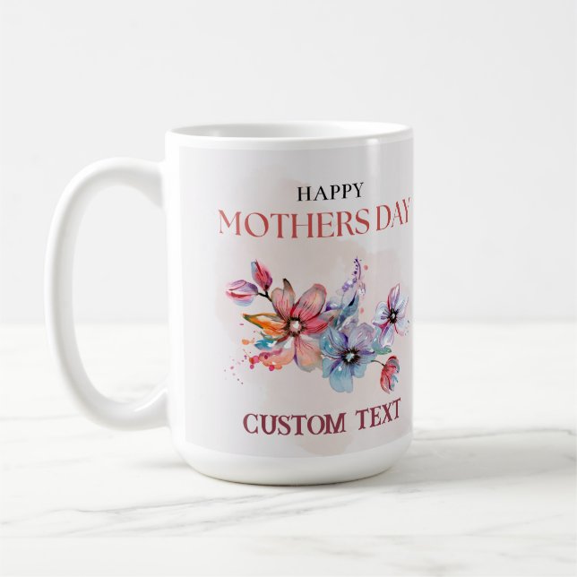 PERSONALISIERTER MÜTTERTAG NAME TASSE (Links)