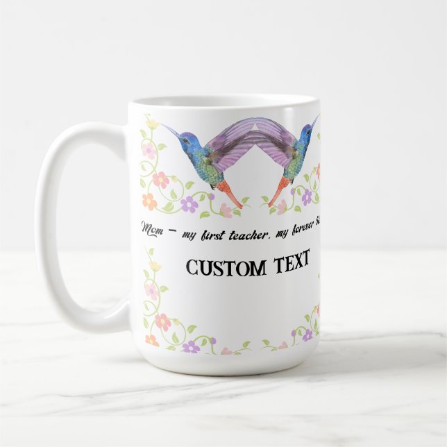 PERSONALISIERTER MÜTTERTAG NAME TASSE (Links)