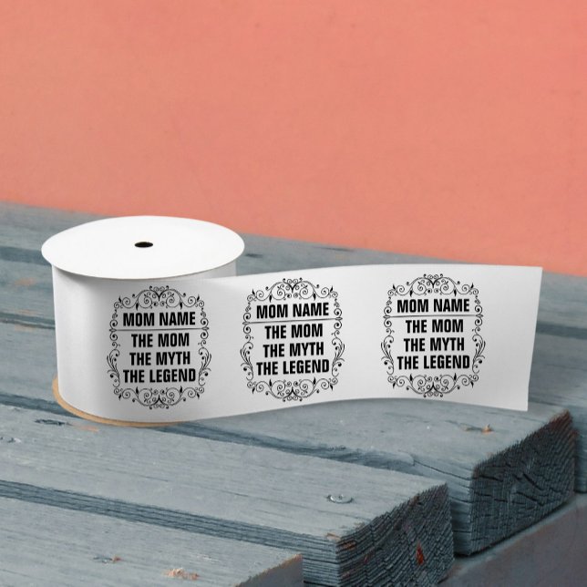 Personalisierter Muttertag Satinband (Von Creator hochgeladen)