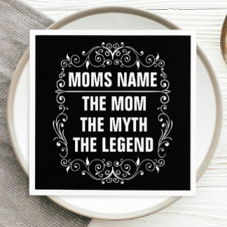 Personalisierter Muttertag Serviette