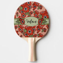 Personalisierter Muttertag Tischtennis Schläger