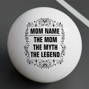 Personalisierter Muttertag Tischtennisball