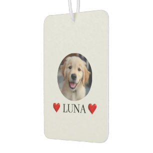 Personalisierter My Dog Duftspender mit Foto & Nam Autolufterfrischer